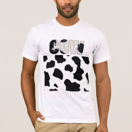 Camiseta Impressão animal de vaca do felpudo Express®