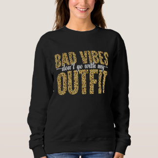 Camiseta Impressão Animal Engraçada Más Vibrações Não Vão C