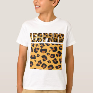 Camiseta Impressão animal sobre o felpudo Express® Leopardo