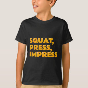 Camiseta Impressão ao Quadrado Imprimir Tee Wei Motivaciona
