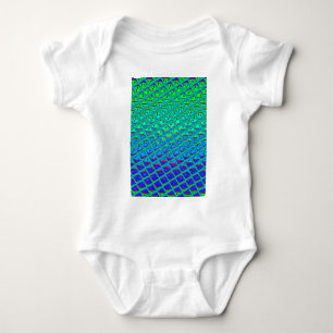 Camiseta Impressão Artística com Motivo de Sereia Azul Ital