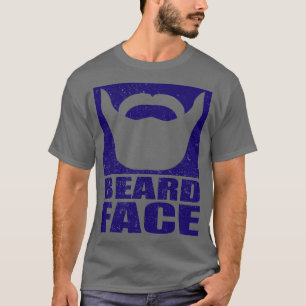Camiseta IMPRESSÃO azul da face frontal 1