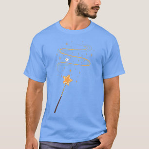 Camiseta Impressão Azul Fada Fada Fantasia Fashio Figurino