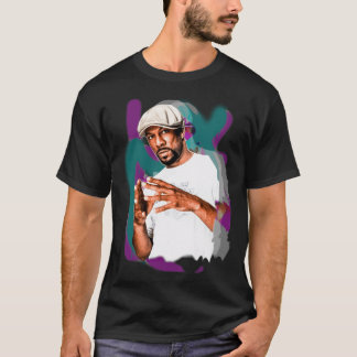 Camiseta impressão comum de hip hop engraçado