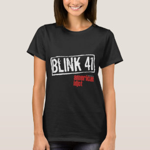 Camiseta Impressão da Banda Blink 41