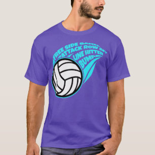 Camiseta Impressão da Equipe de Voleibol para Impressão de 