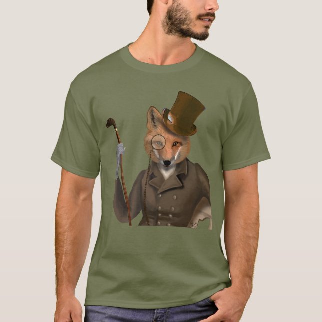 Camiseta Impressão da Raposa Fundadora (Frente)