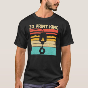 Camiseta Impressão de 3d legal para impressão de meninos 3d