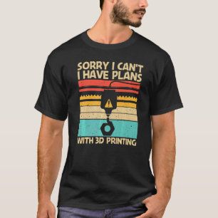 Camiseta Impressão de 3D legal para mulheres Impressão 3D f