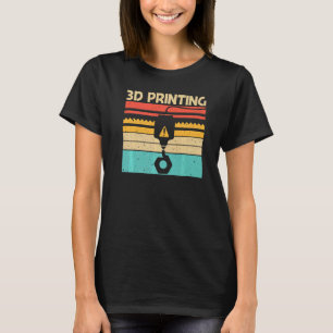 Camiseta Impressão de 3D legal para mulheres Impressão 3D f