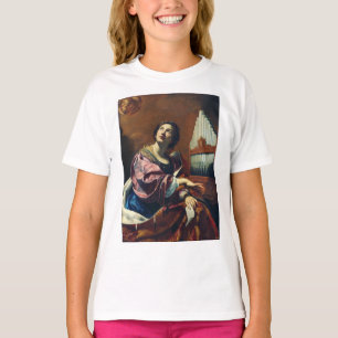 Camiseta Impressão de Arte "Concerto Celestial" Saint Cecil