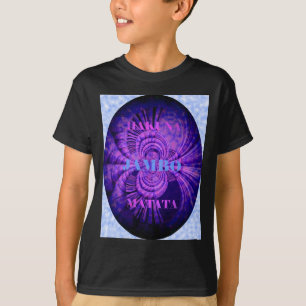 Camiseta Impressão de Arte Cósmica de Hakuna