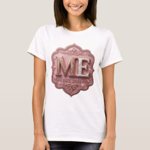 Camiseta Impressão de Arte em Ouro Cresp ABSTRACT ART