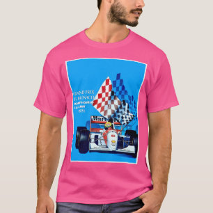 Camiseta Impressão de Auto Racing de 1994 no Grande Prêmio 
