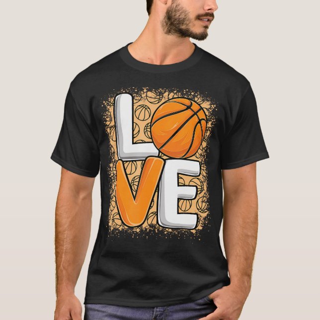 Camiseta Impressão de basquetebol feminino de basquete de a (Frente)
