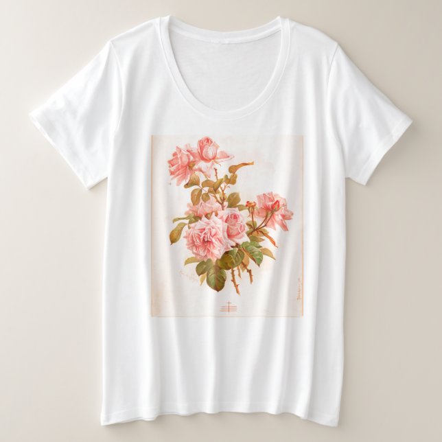 Camiseta Impressão DE BLOQUEIO DE FLORES JAPONÊS (Frente do Design)