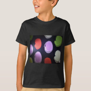 Camiseta Impressão de Bolinhas de de  de Padrão Moderno Col