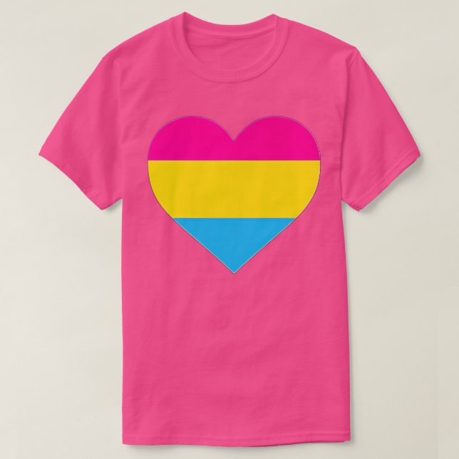 Camiseta Impressão de Bolso de Coração de Amor LGB com Sina (Frente do Design)