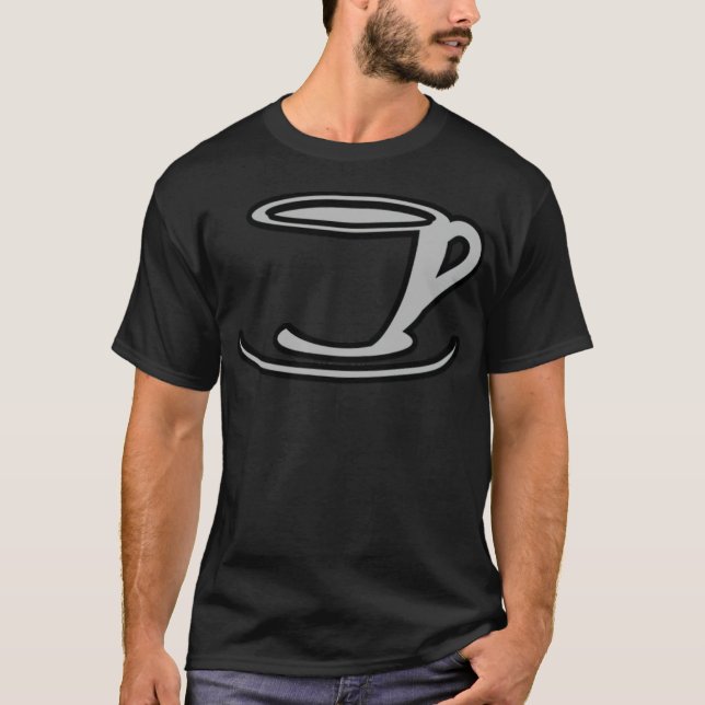 Camiseta Impressão de café (Frente)
