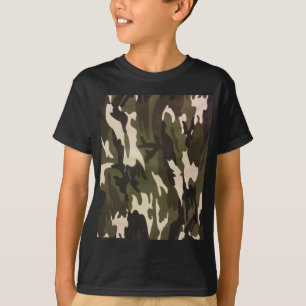 Camiseta Impressão de Camo