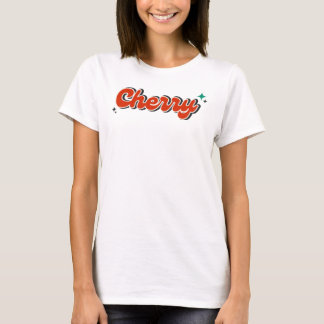 Camiseta impressão de "Cherry"