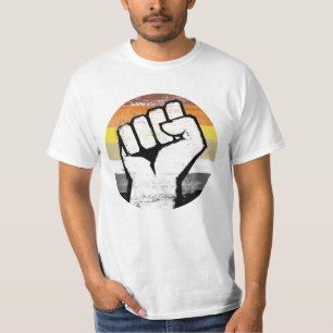 Camiseta Impressão de Círculo de Punho da Orca
