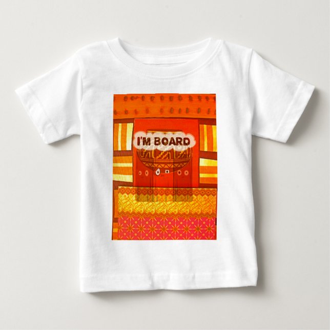 Camiseta Impressão de cores tradicionais africanas ouros (Frente)