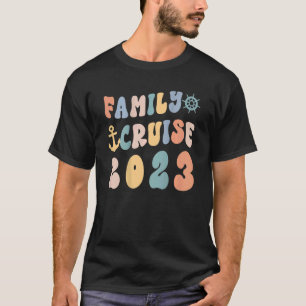 Camiseta Impressão de Cruzeiro da Família 2023 Corresponden