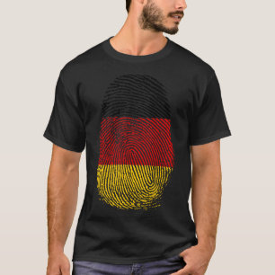 Camiseta Impressão de dedo - Alemanha   Alemanha
