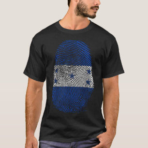 Camiseta Impressão de dedo - Honduras