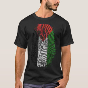 Camiseta Impressão de dedo - Palestina