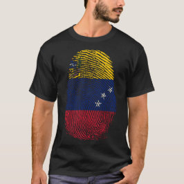 Camiseta Impressão de dedo - Venezuela