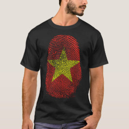 Camiseta Impressão de dedo - Vietnã