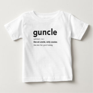 Camiseta Impressão de Definição de Guncle Engraçado