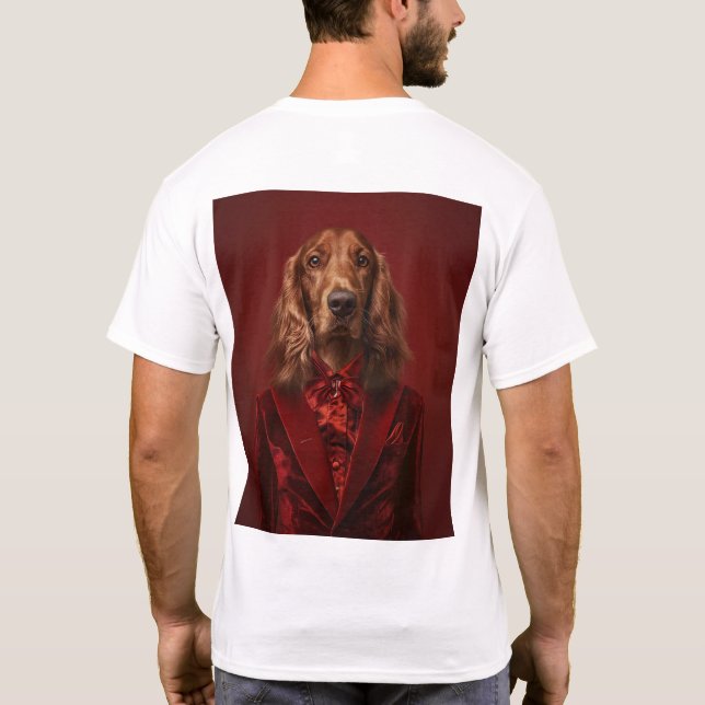 Camiseta Impressão de Fotografia Ultra-Realista (Verso)