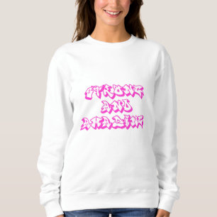 Camiseta Impressão de Grafite forte e incrível