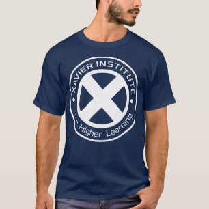 Camiseta Impressão de Luz Moderna da Escola Xavier