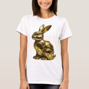 Camiseta Impressão de moda de ARTE ABSTRATA prateada divert