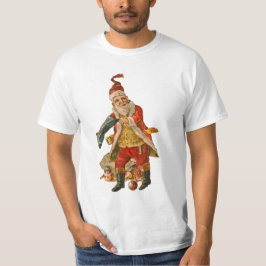 Camiseta impressão de natal tradicional vintage