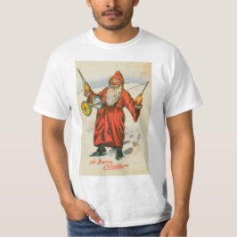Camiseta impressão de natal tradicional vintage