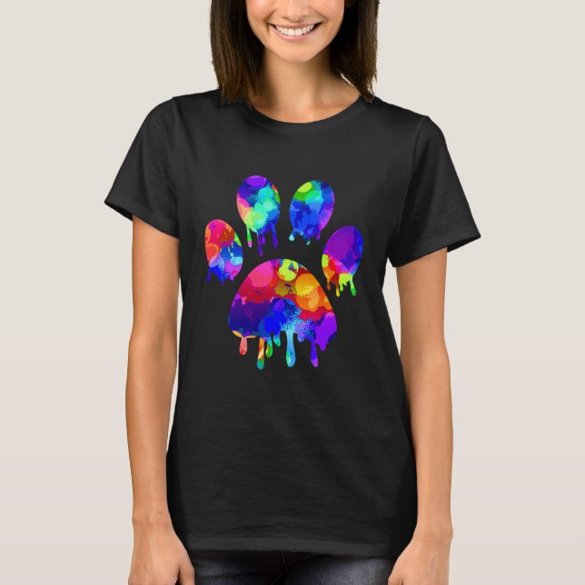 Camiseta Impressão de Paw (Frente)