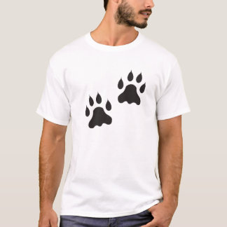 Camiseta Impressão de Paw