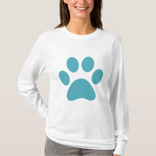 Camiseta Impressão de Paw