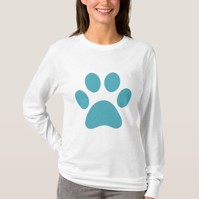 Camiseta Impressão de Paw (Frente)