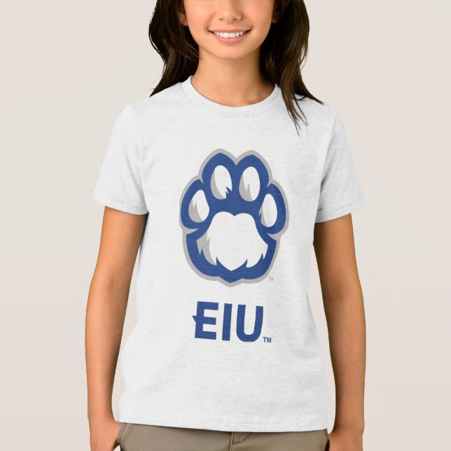Camiseta Impressão de Paw e EIU de Panteras do Illinois Ori (Frente)