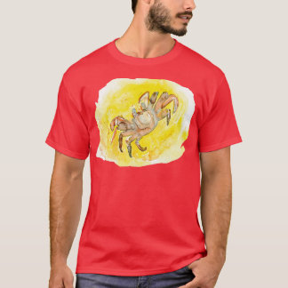 Camiseta impressão de pintura por aquarela