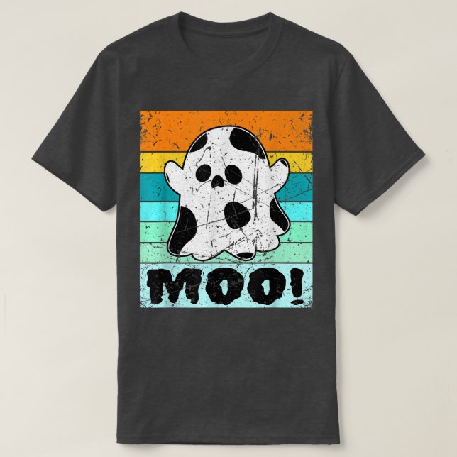 Camiseta Impressão De Vaca Moo Para Homens Mulheres Criança (Frente do Design)