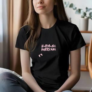 Camiseta Impressão digital de bebê de gravidez humorística