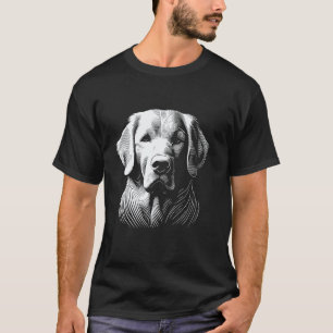 Camiseta Impressão Digital de Cachorro - Chesapeake Bay Ret