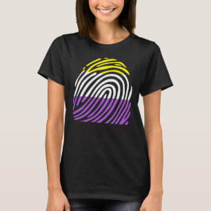 Camiseta Impressão Digital Não Binária